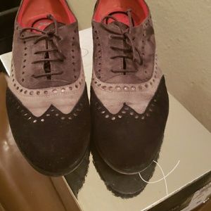 Pas de Rogue Woman Loafers suede black/Grey